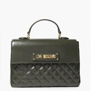 LOVE MOSCHINO
Quilted faux leather shoulder bag